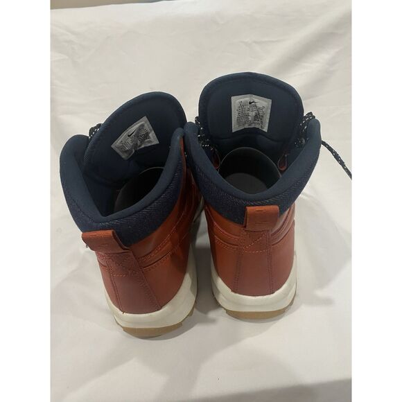 NIKE Manoa Leather SE Boots Mens US 5 Rugged Orange DC8892-800 Lace Up - Picture 5 of 16